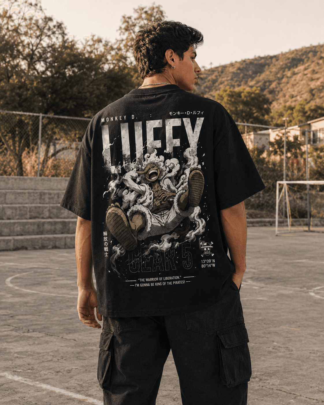 Luffy Gear 5 Premium Tee miniatura 4